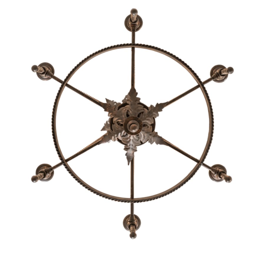 Meyda Tiffany Amaury 6 Light 24" Wide Taper Candle Style Chandelier