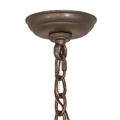 Meyda Tiffany Amaury 6 Light 24" Wide Taper Candle Style Chandelier