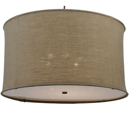 Meyda Tiffany Cilindro Textrene 8 Light 37" Wide Pendant