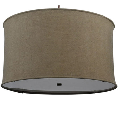 Meyda Tiffany Cilindro Textrene 8 Light 37" Wide Pendant