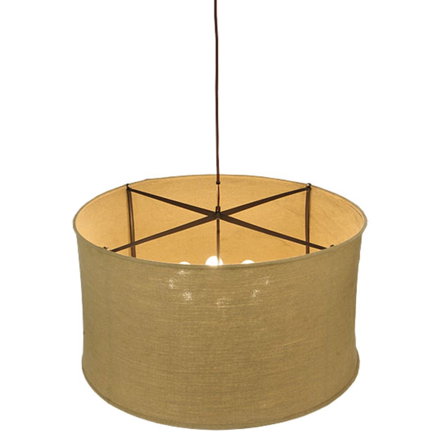 Meyda Tiffany Cilindro Textrene 8 Light 37" Wide Pendant