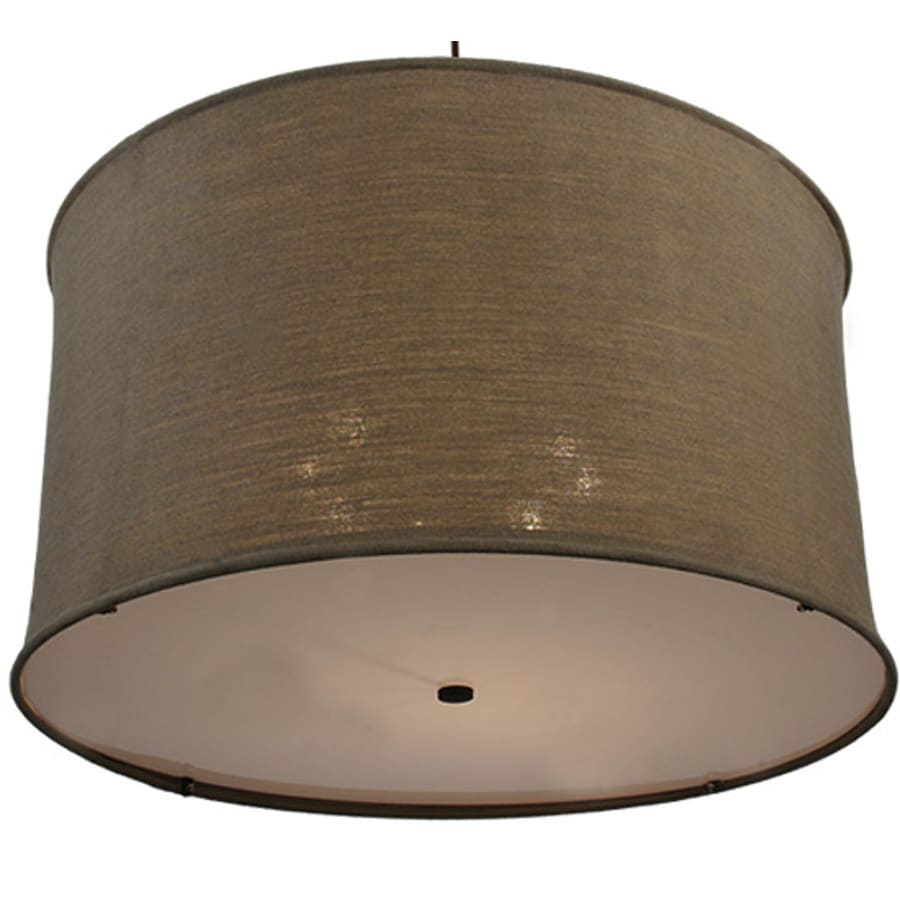 Meyda Tiffany Cilindro Textrene 8 Light 37" Wide Pendant