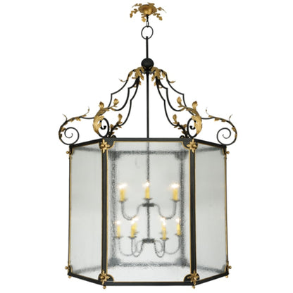 Meyda Tiffany Ganser 12 Light 60" Wide Taper Candle Pendant