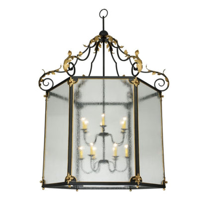 Meyda Tiffany Ganser 12 Light 60" Wide Taper Candle Pendant