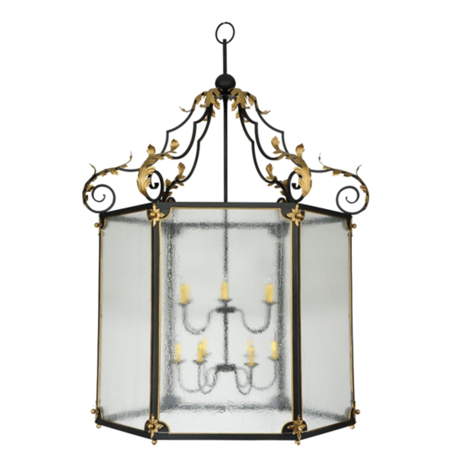 Meyda Tiffany Ganser 12 Light 60" Wide Taper Candle Pendant