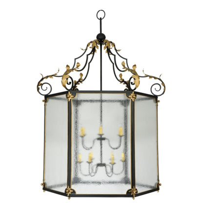 Meyda Tiffany Ganser 12 Light 60" Wide Taper Candle Pendant