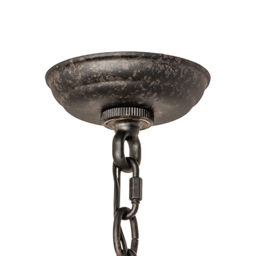 Meyda Tiffany Lakeshore 4 Light 28" Wide Taper Candle Pendant