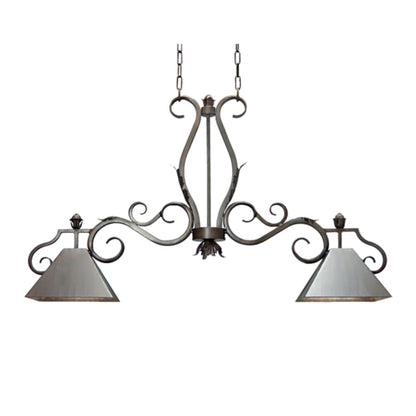 Meyda Tiffany Pedra 2 Light 48" Wide Linear Pendant