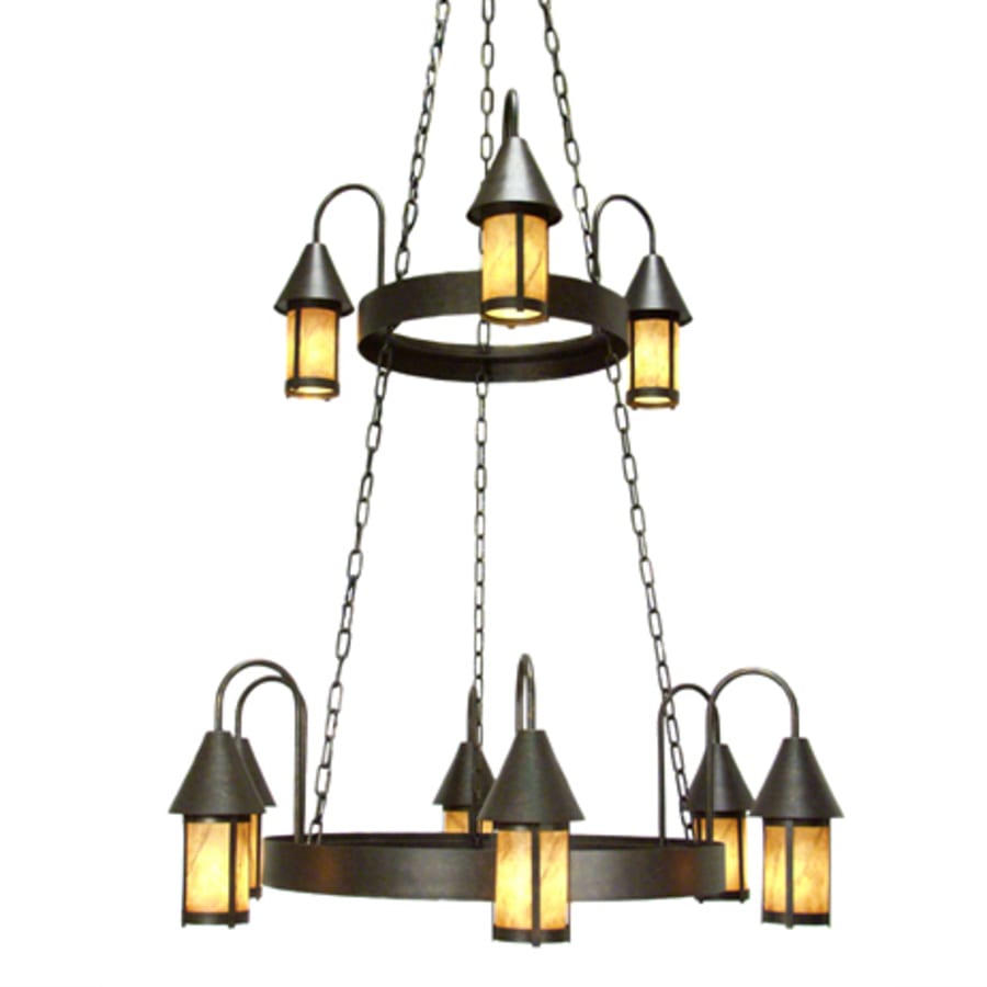 Meyda Tiffany Algonquin 9 Light 48" Wide Chandelier