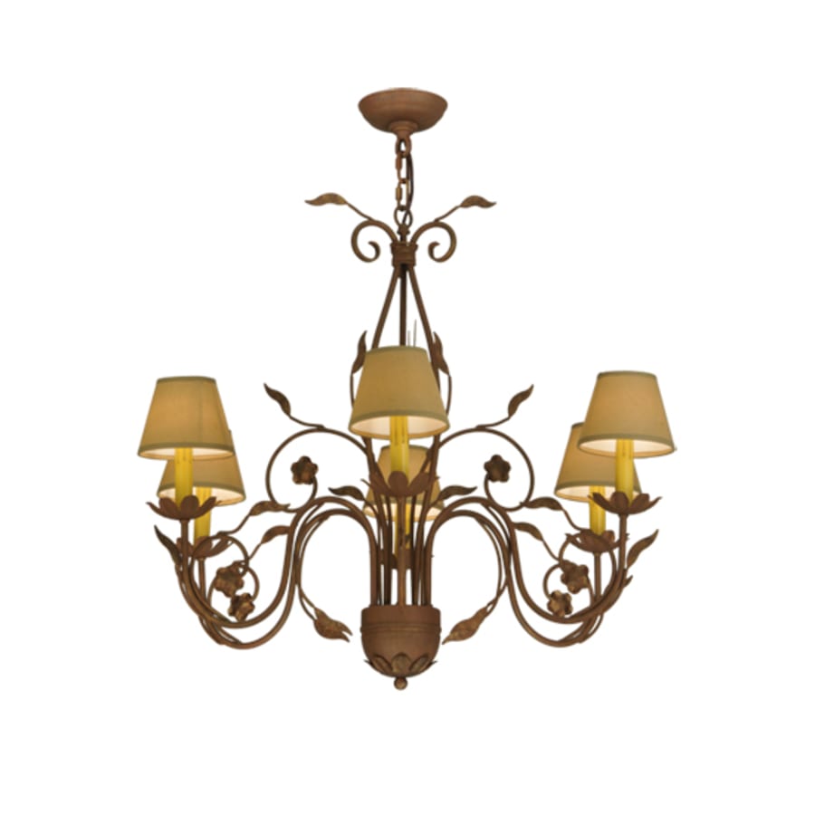 Meyda Tiffany Bordeaux 6 Light 31" Wide Chandelier