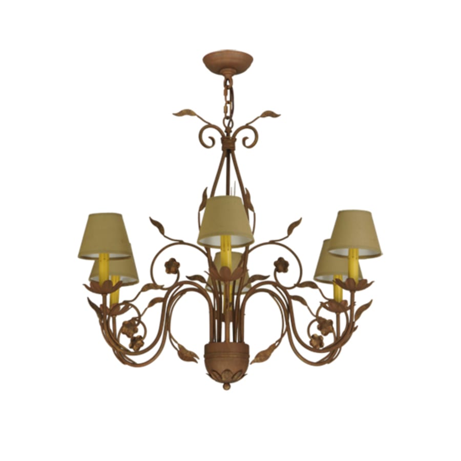 Meyda Tiffany Bordeaux 6 Light 31" Wide Chandelier