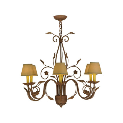 Meyda Tiffany Bordeaux 6 Light 31" Wide Chandelier