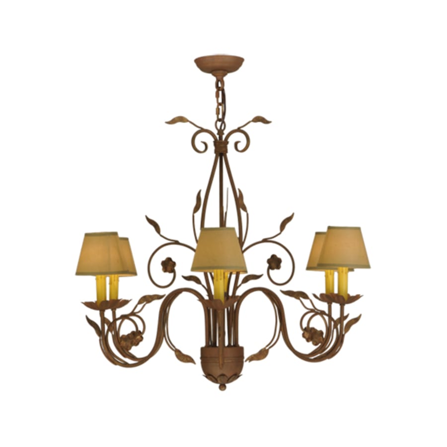 Meyda Tiffany Bordeaux 6 Light 31" Wide Chandelier