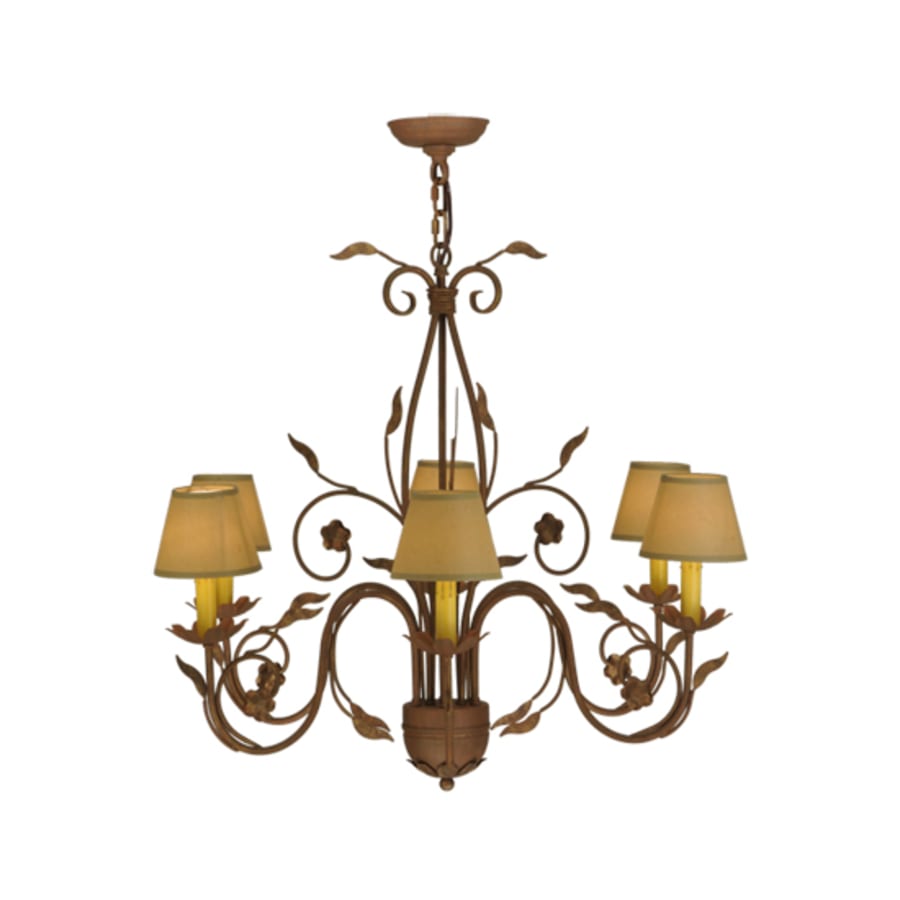 Meyda Tiffany Bordeaux 6 Light 31" Wide Chandelier