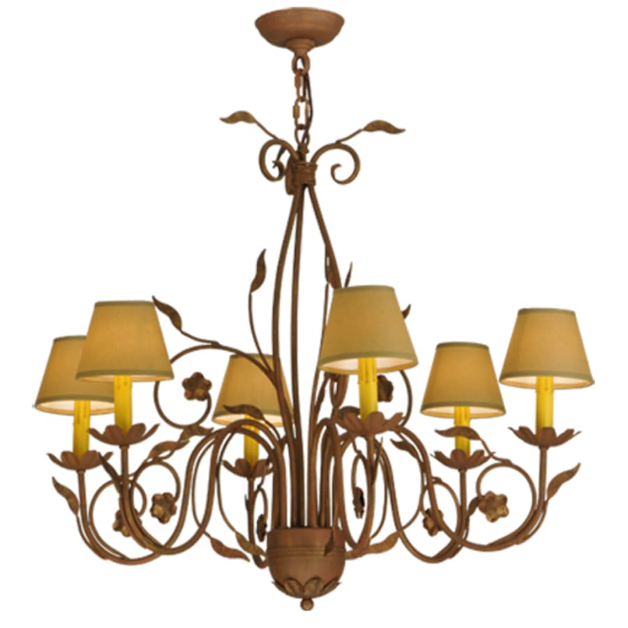 Meyda Tiffany Bordeaux 6 Light 31" Wide Chandelier