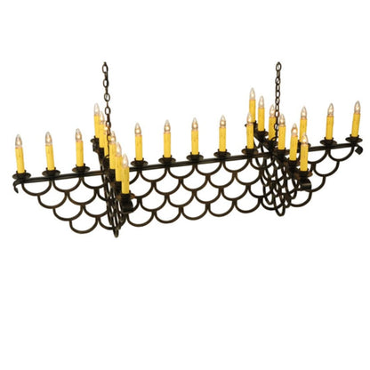 Meyda Tiffany Picadilly 23 Light 32" Wide Taper Candle Style Chandelier