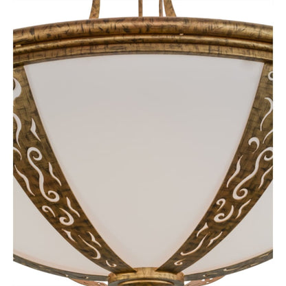 Meyda Tiffany Grayson 6 Light 42" Wide Pendant