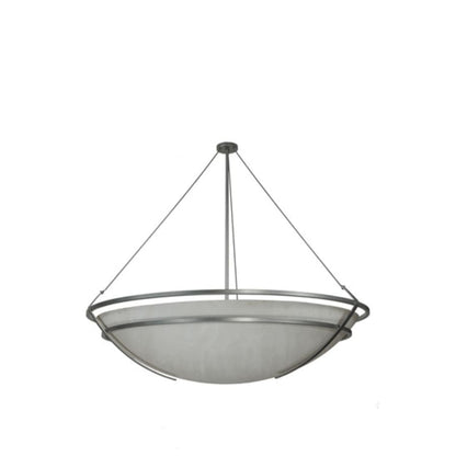 Meyda Tiffany Azimuth 10 Light 75" Wide Semi-Flush Bowl Ceiling Fixture