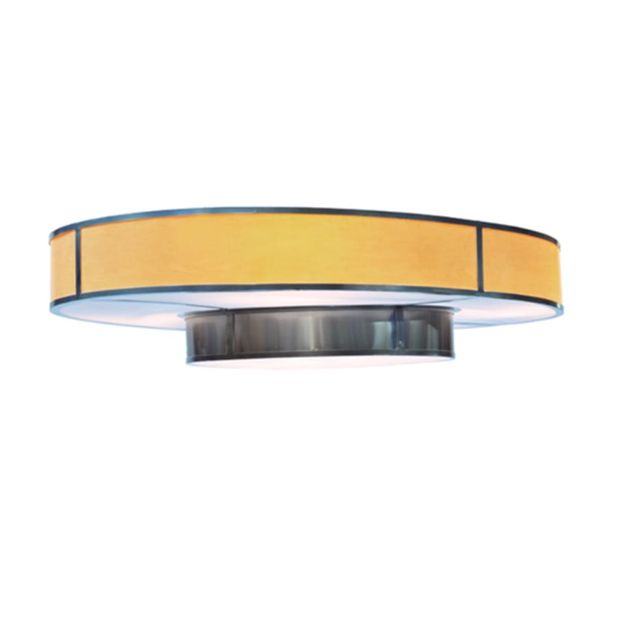 Meyda Tiffany Katerine 16 Light 100" Wide Flush Mount Ceiling Fixture