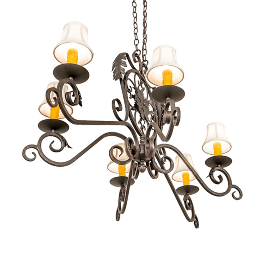 Meyda Tiffany Christabel 6 Light 24" Wide Chandelier