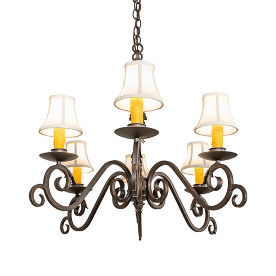 Meyda Tiffany Christabel 6 Light 24" Wide Chandelier