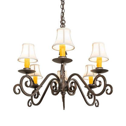 Meyda Tiffany Christabel 6 Light 24" Wide Chandelier