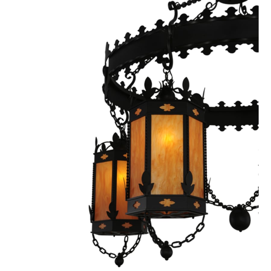 Meyda Tiffany Valhalla 4 Light 73" Wide Chandelier