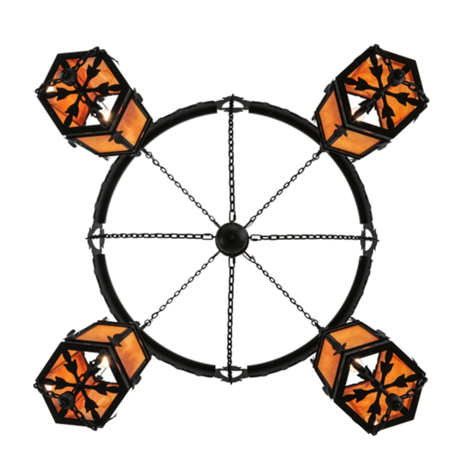 Meyda Tiffany Valhalla 4 Light 73" Wide Chandelier