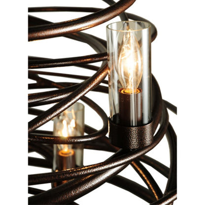 Meyda Tiffany Centric 18 Light 30" Wide Taper Candle Style Chandelier