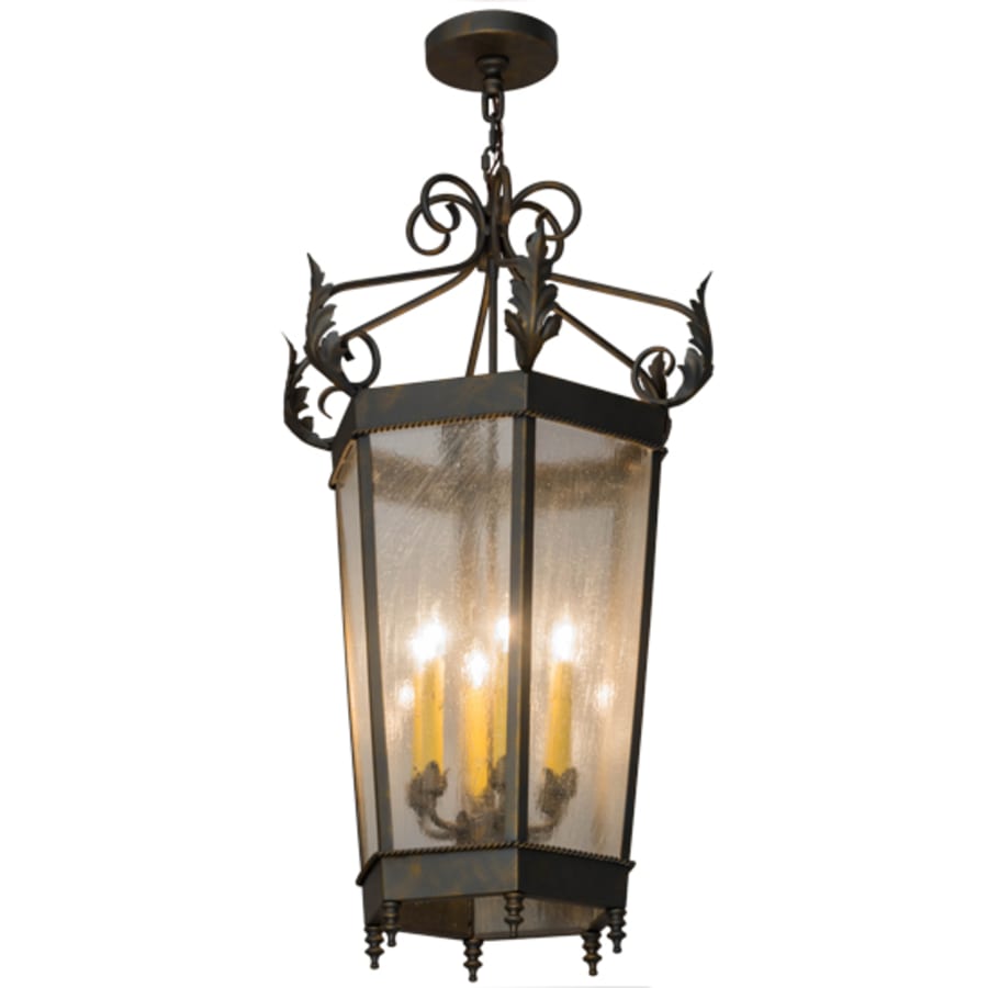 Meyda Tiffany Regency 6 Light 20" Wide Taper Candle Pendant