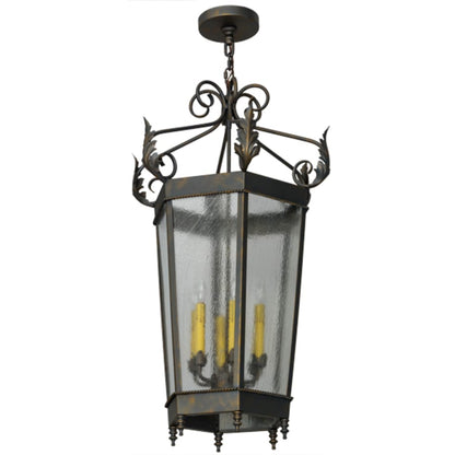 Meyda Tiffany Regency 6 Light 20" Wide Taper Candle Pendant