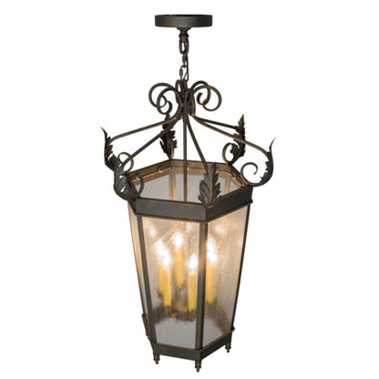 Meyda Tiffany Regency 6 Light 20" Wide Taper Candle Pendant