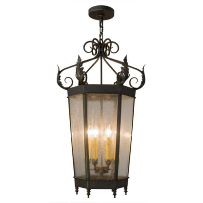 Meyda Tiffany Regency 6 Light 20" Wide Taper Candle Pendant