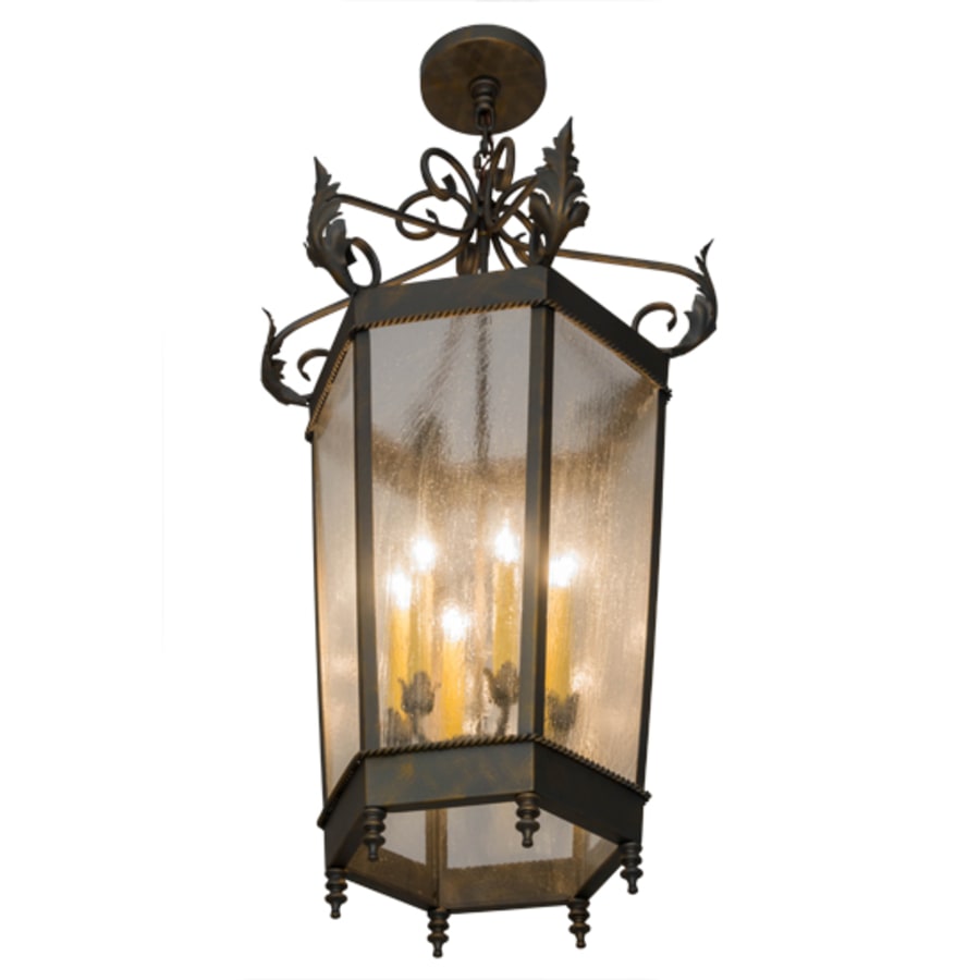 Meyda Tiffany Regency 6 Light 20" Wide Taper Candle Pendant