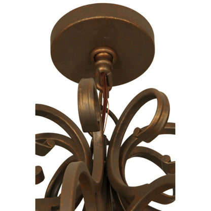 Meyda Tiffany Fernando 8 Light 28" Wide Taper Candle Style Chandelier