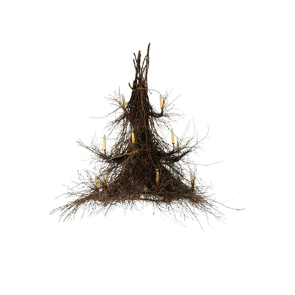 Meyda Tiffany Twigs 15 Light 72" Wide Taper Candle Style Chandelier