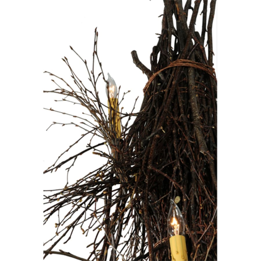 Meyda Tiffany Twigs 15 Light 72" Wide Taper Candle Style Chandelier