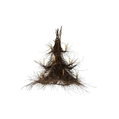 Meyda Tiffany Twigs 15 Light 72" Wide Taper Candle Style Chandelier