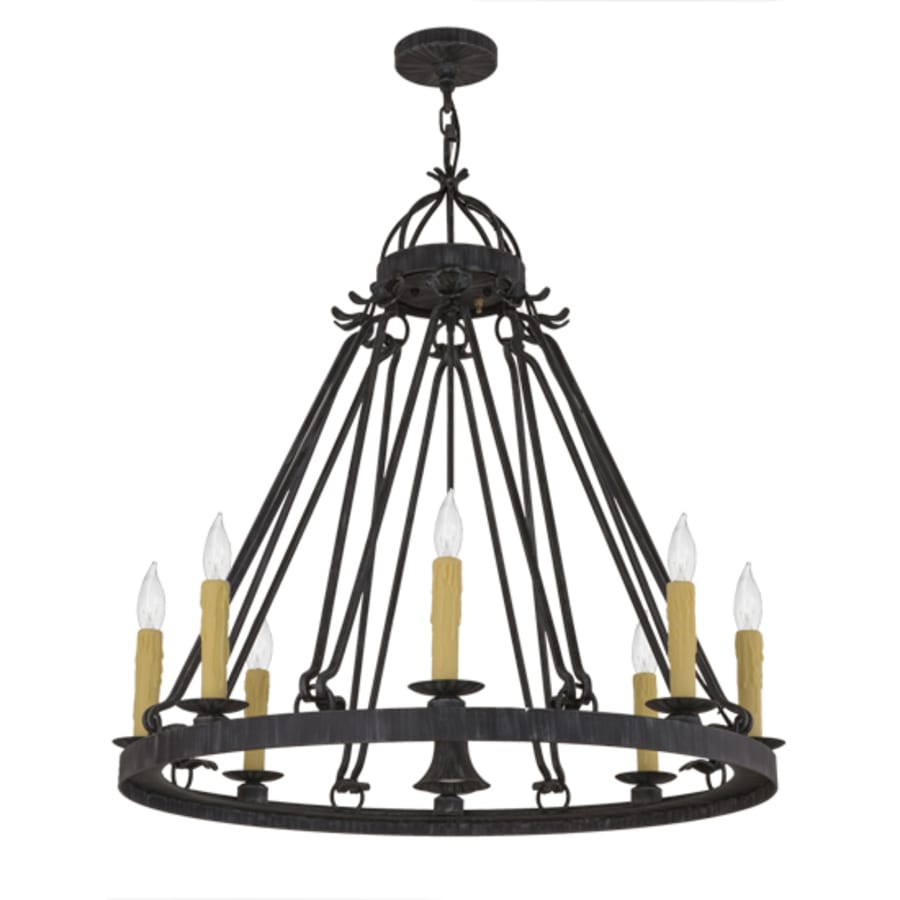 Meyda Tiffany Lakeshore 36" Wide Taper Candle Style Chandelier