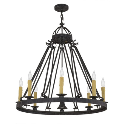 Meyda Tiffany Lakeshore 36" Wide Taper Candle Style Chandelier