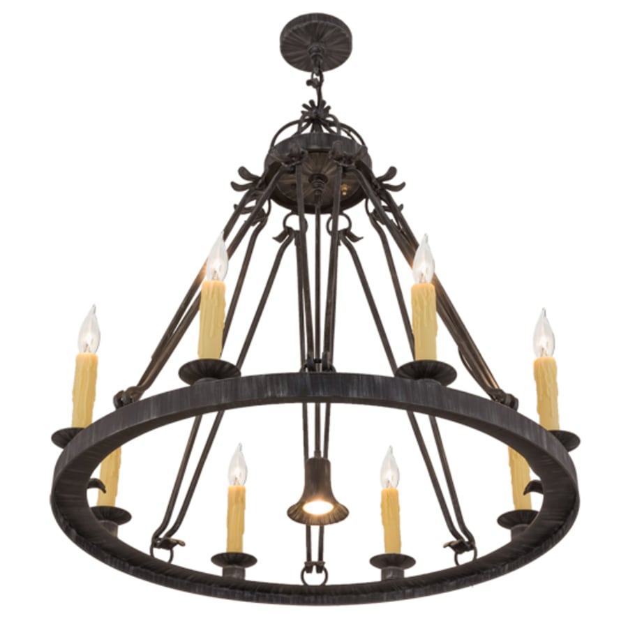 Meyda Tiffany Lakeshore 36" Wide Taper Candle Style Chandelier
