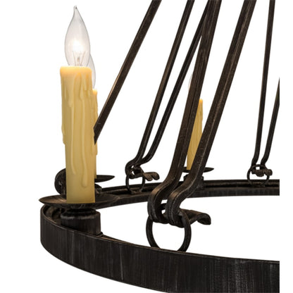 Meyda Tiffany Lakeshore 36" Wide Taper Candle Style Chandelier