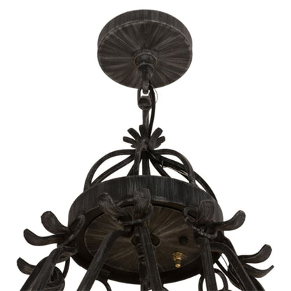 Meyda Tiffany Lakeshore 36" Wide Taper Candle Style Chandelier