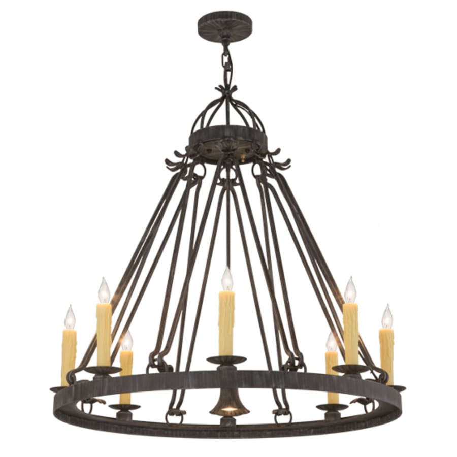 Meyda Tiffany Lakeshore 36" Wide Taper Candle Style Chandelier