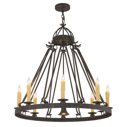 Meyda Tiffany Lakeshore 36" Wide Taper Candle Style Chandelier