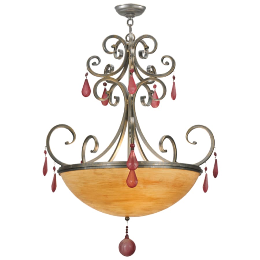 Meyda Tiffany Jeri 4 Light 28" Wide Crystal Pendant
