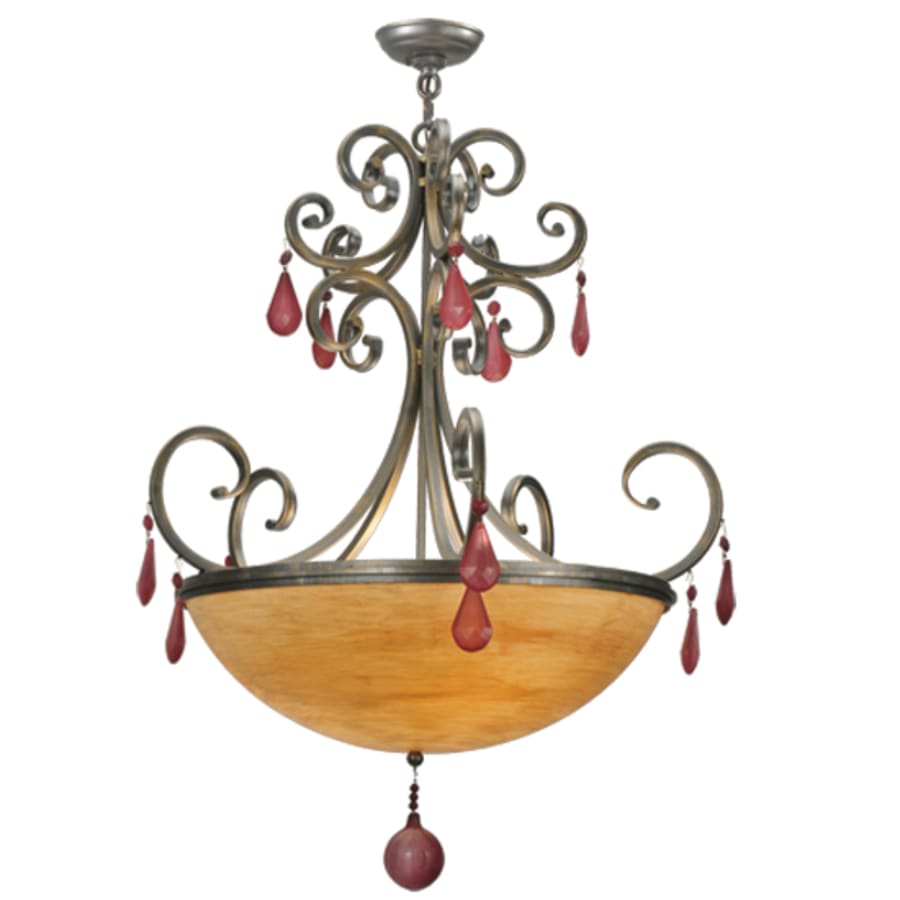Meyda Tiffany Jeri 4 Light 28" Wide Crystal Pendant
