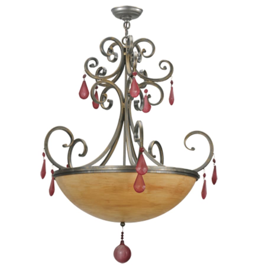 Meyda Tiffany Jeri 4 Light 28" Wide Crystal Pendant