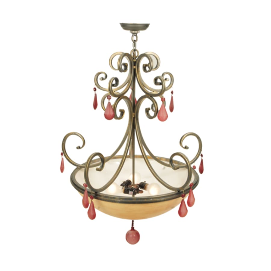 Meyda Tiffany Jeri 4 Light 28" Wide Crystal Pendant