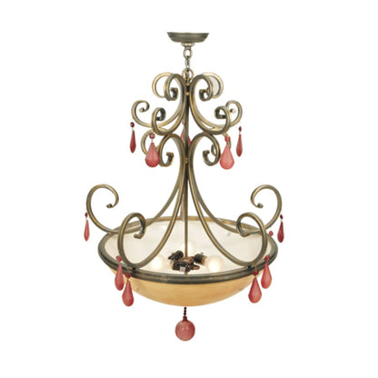Meyda Tiffany Jeri 4 Light 28" Wide Crystal Pendant